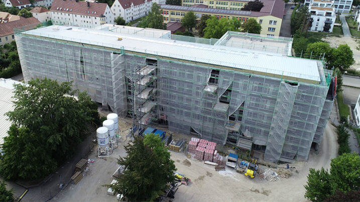EIGNER Bauunternehmung saniert THG in Nördlingen.
