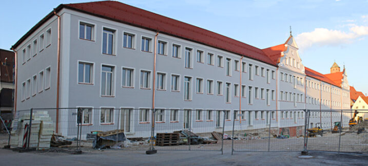 EIGNER Bauunternehmung saniert Gebäude Auer-Garten in Donauwörth.